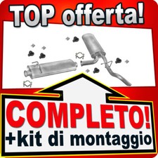 Scarico Completo per OPEL MOVANO A 1.9 DTI 2.5 D / RENAULT MASTER II 2.5 D