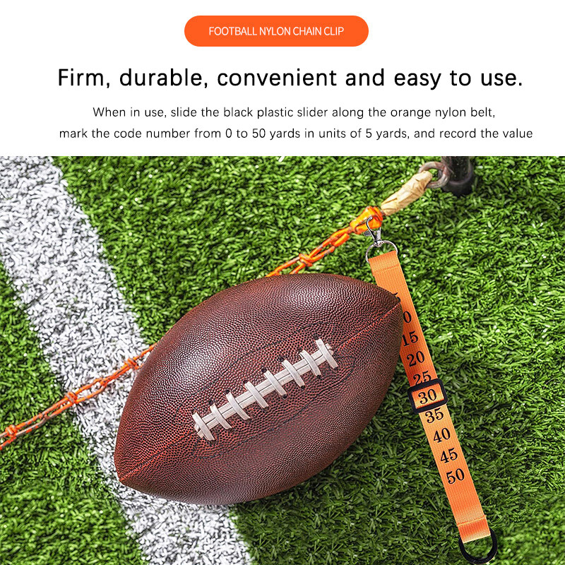 Football Referee Chain ClipsFootball Yard Officials Markers