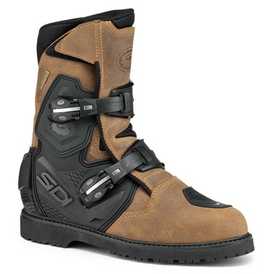 Sidi Mid Adventure 2 Gore Street Motorcycle Boots Tobacco 48