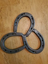 0 PONY Diamond Farrier Pony Horseshoe Horse Shoe No Rust Lucky 3 Horse Shoe