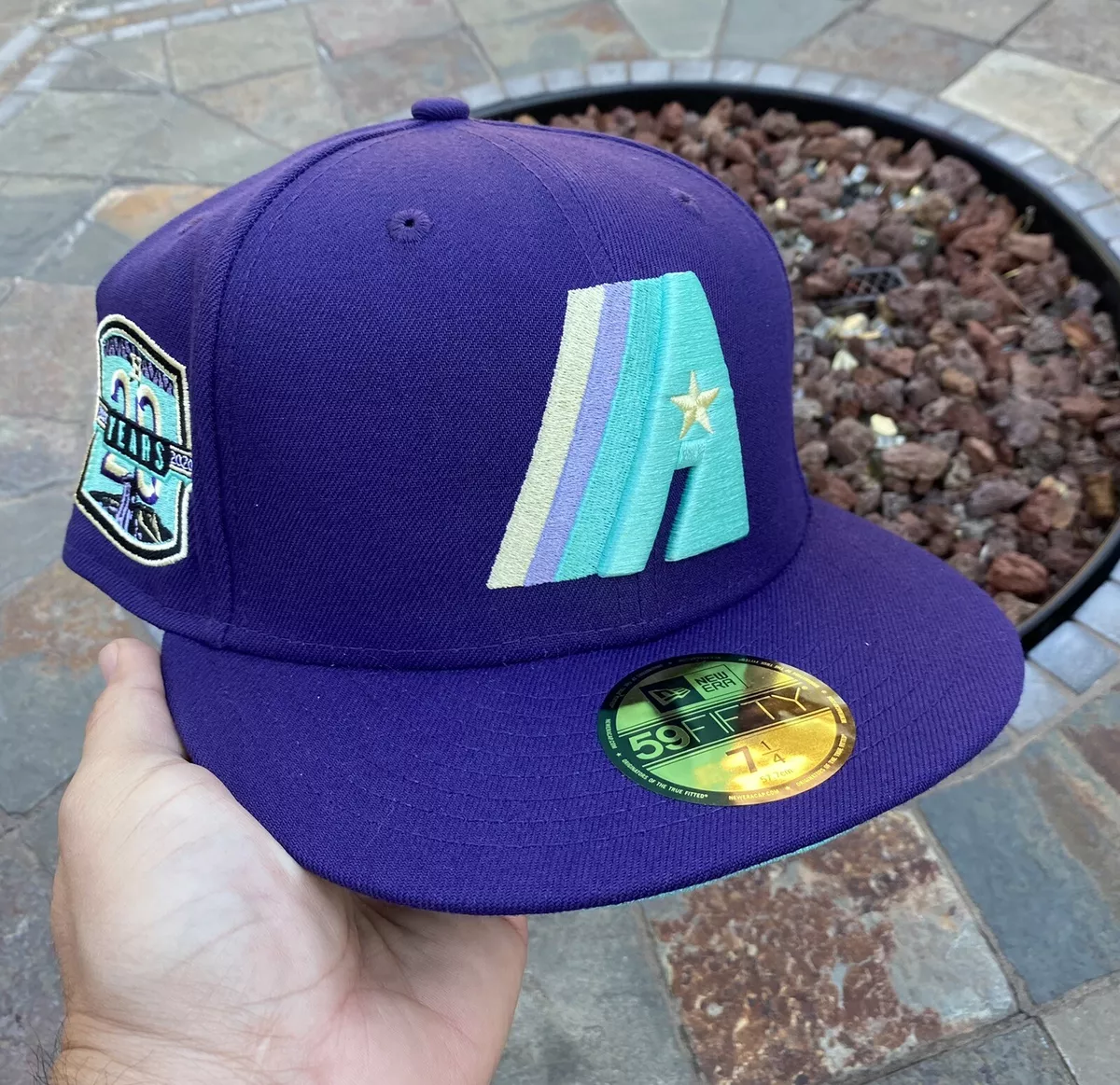 new era purple hat