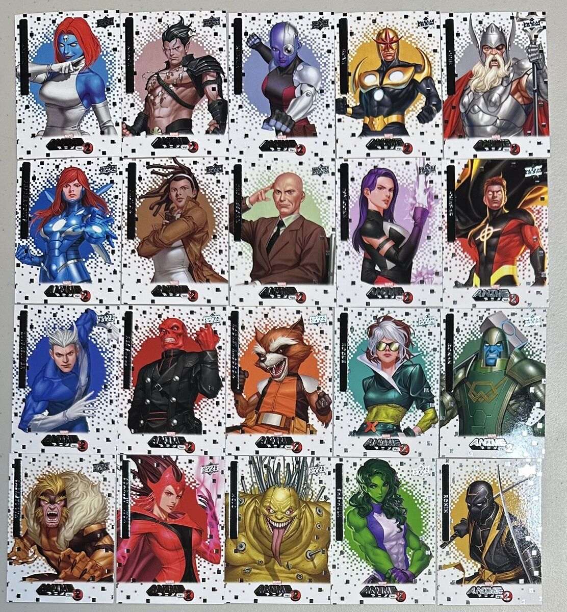 2023 Upper Deck Marvel Anime Vol 2 - Base - You Pick 2023 Upper Deck Marvel Anime Vol 2 - Base - You Pick