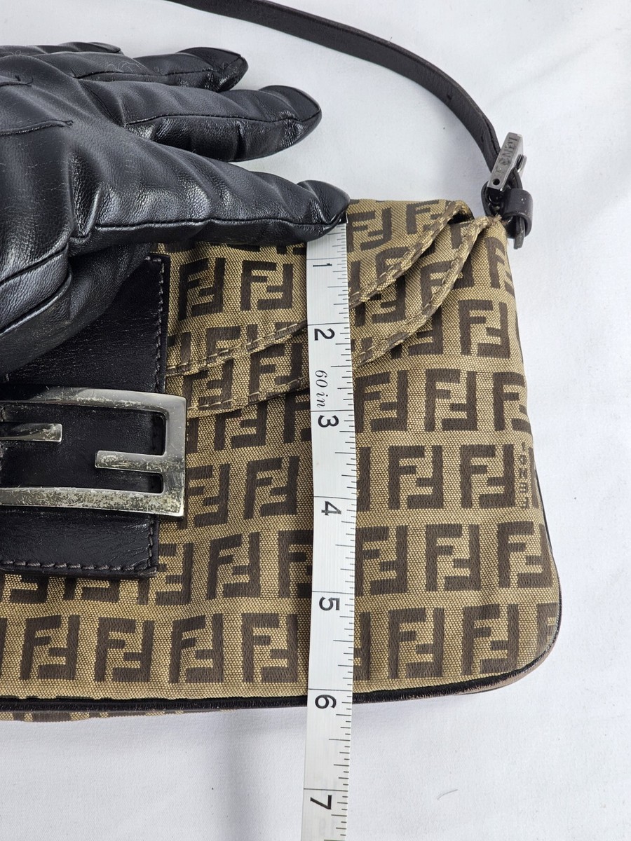 Fendi Zucchino Mamma Baguette shoulder bag | eBay