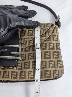Fendi Zucchino Mamma Baguette shoulder bag | eBay
