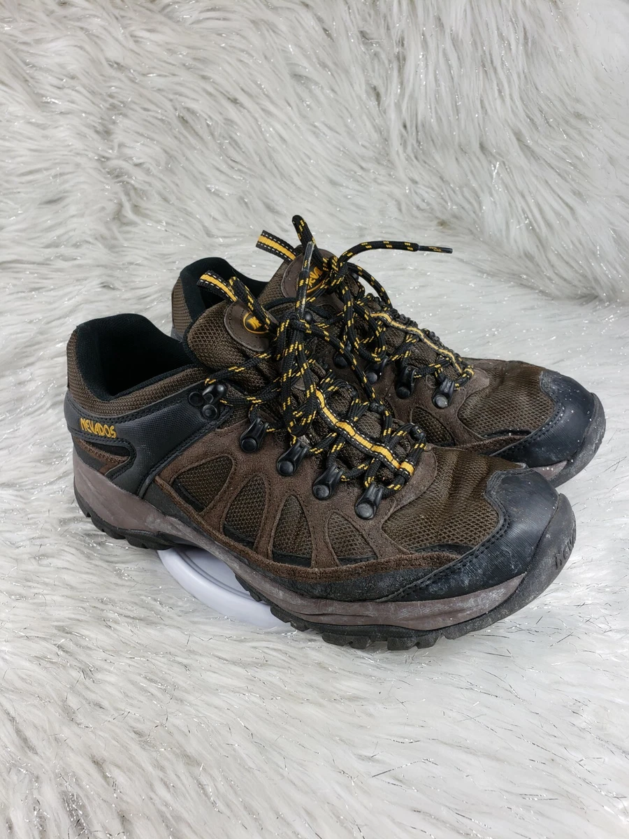 Nevados Chaussures De Randonnée En Cuir Marron Pour Homme – Taille US 6.5 (EUR 39) – Lacets Inclus