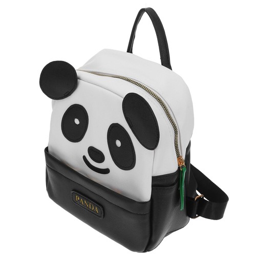 Cartoon Panda Muster Reiserucksack Rucksack Schultasche Umhängetasche - Bild 7 von 12