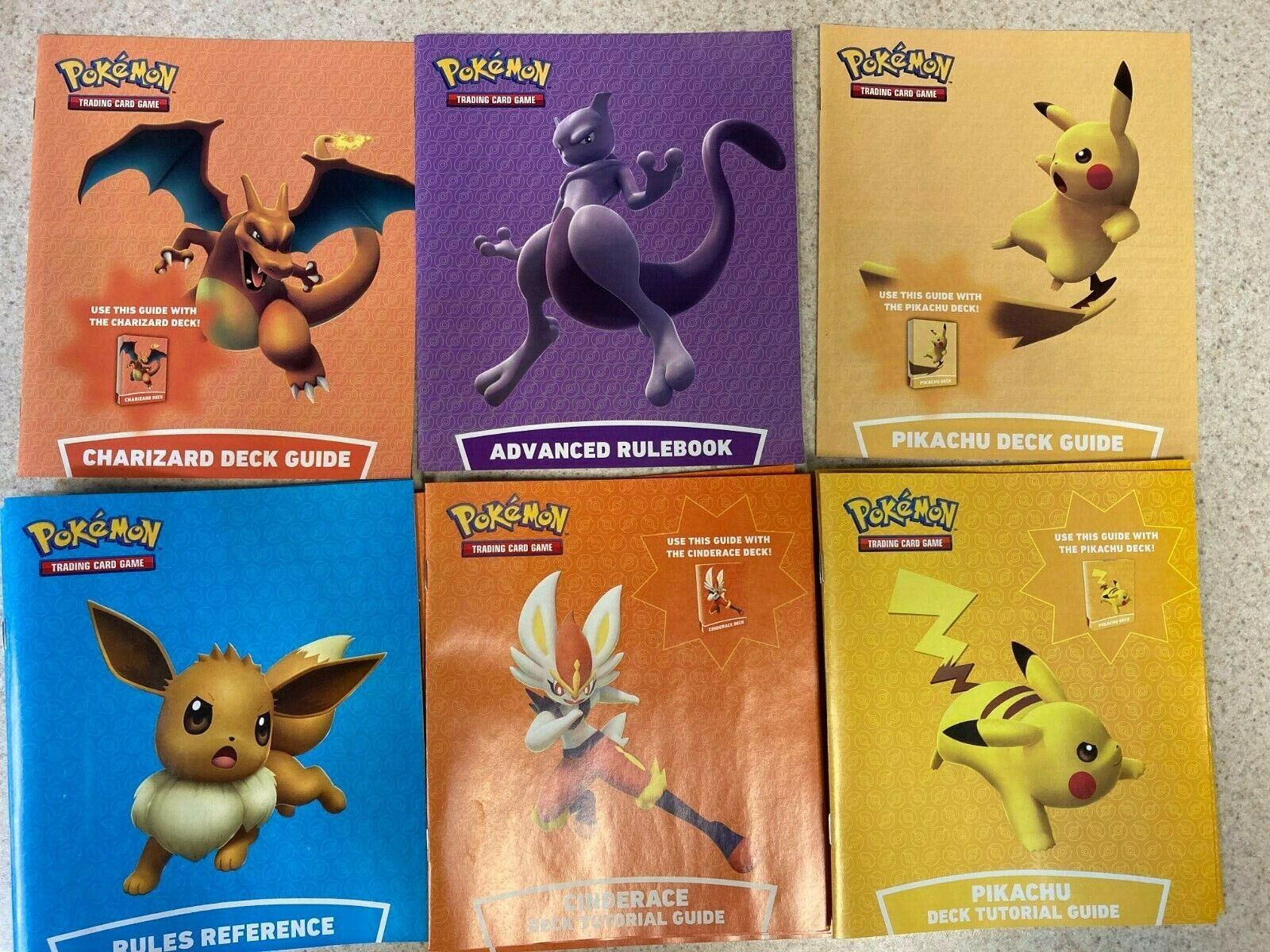 Pokemon TCG Battle Academy Deck Guide / Rulebook / ... - Select from "Styles"