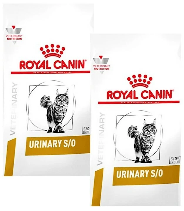 2 x 3,5 kg Royal Canin Urinary S/O (€ 12,13/kg) Diät-Trockenfutter für Katzen