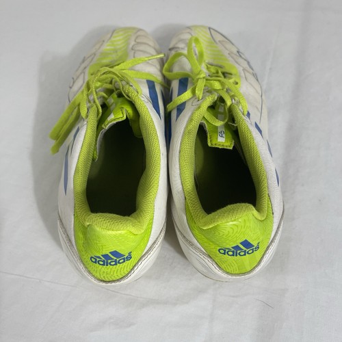 Adidas Scarpe da Calcio Uomo 8.5 F50 G40315 2011 Bianco Verde Blu - Foto 5 di 14