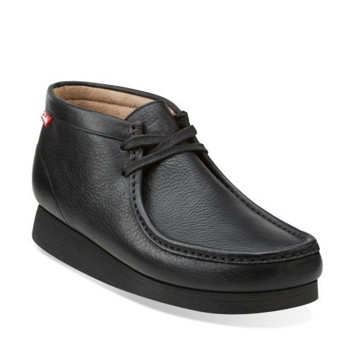 NEW CLARKS OF ENGLAND STINSON HI BLACK 