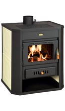 Wood Burning Stove Back Boiler Fireplace Heating Stoves 7+12 kw - Prity WD W15