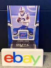 2021 Panini Playbook Football Gabriel Davis #BRZ-GDA Blitz Insert