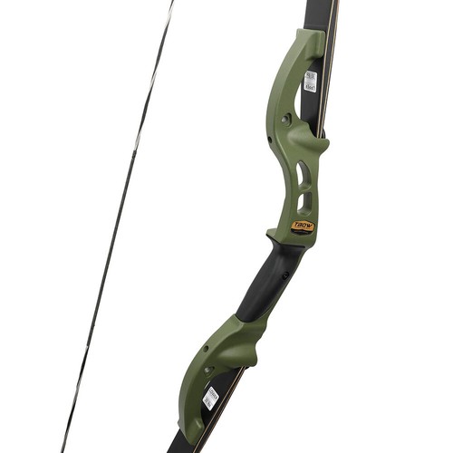 62" Recurve Bow F Interface 19" Riser 25-60lbs Limbs Archery Hunting Target H3 - Picture 13 of 21