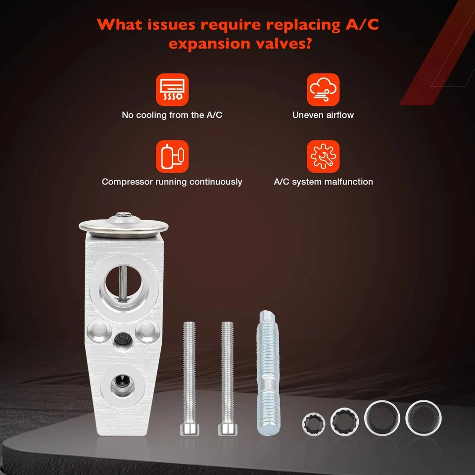 Kit de válvula de expansión de CA para 14-16 GMC Sierra Chevy Tahoe Silverado 1500 15-51325 Foto 4 de 4