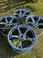 Nissan 370z Nismo Wheels 4 19x10.5 23 Triple Chrome