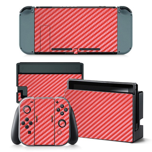Skin Sticker Fiber Film Ns Switch Sticker Solid Color Carbon Fiber For NS Switch - Picture 14 of 31