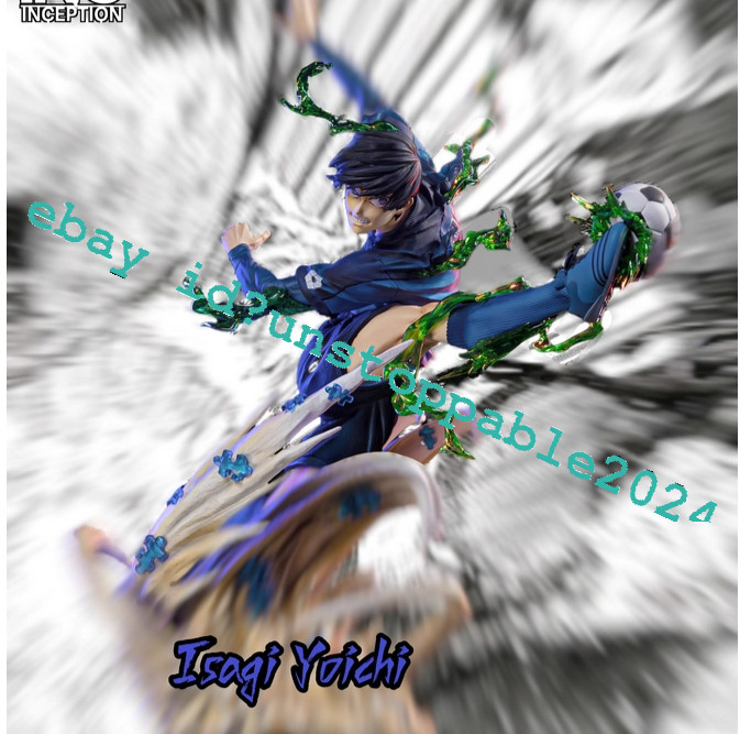 Estatua de resina Isagi Yoichi Inception Studio BLUE LOCK pedido anticipado pintada H26 cm nueva