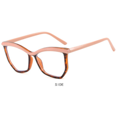 Women Cat Eye Blue Light Blocking Myopia Nearsighted Glasses Full Frame Glasses