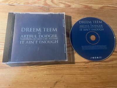 CD Indie Dreem Teem vs Artful Dodger - It Aint Enough (3 Song) MCD LONDON jc