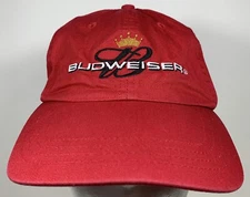 Budweiser Hat King of Beers Anheuser-Busch Brewery American Beer Red Cap