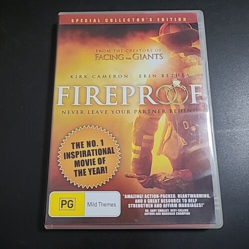 Fireproof | Inspirational Movie (DVD 2009) Kirk Cameron | Erin Bethea - VGC - Picture 1 of 2