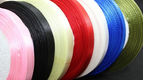 Single Face Satin Ribbon, Polyester Various Colours - 10mm, - 22.8m/roll - Picture 31 of 46