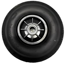 Ruota Pneumatica per Carrello  Gomma 260x85 con Camera d'aria Cuscinetti Sfera