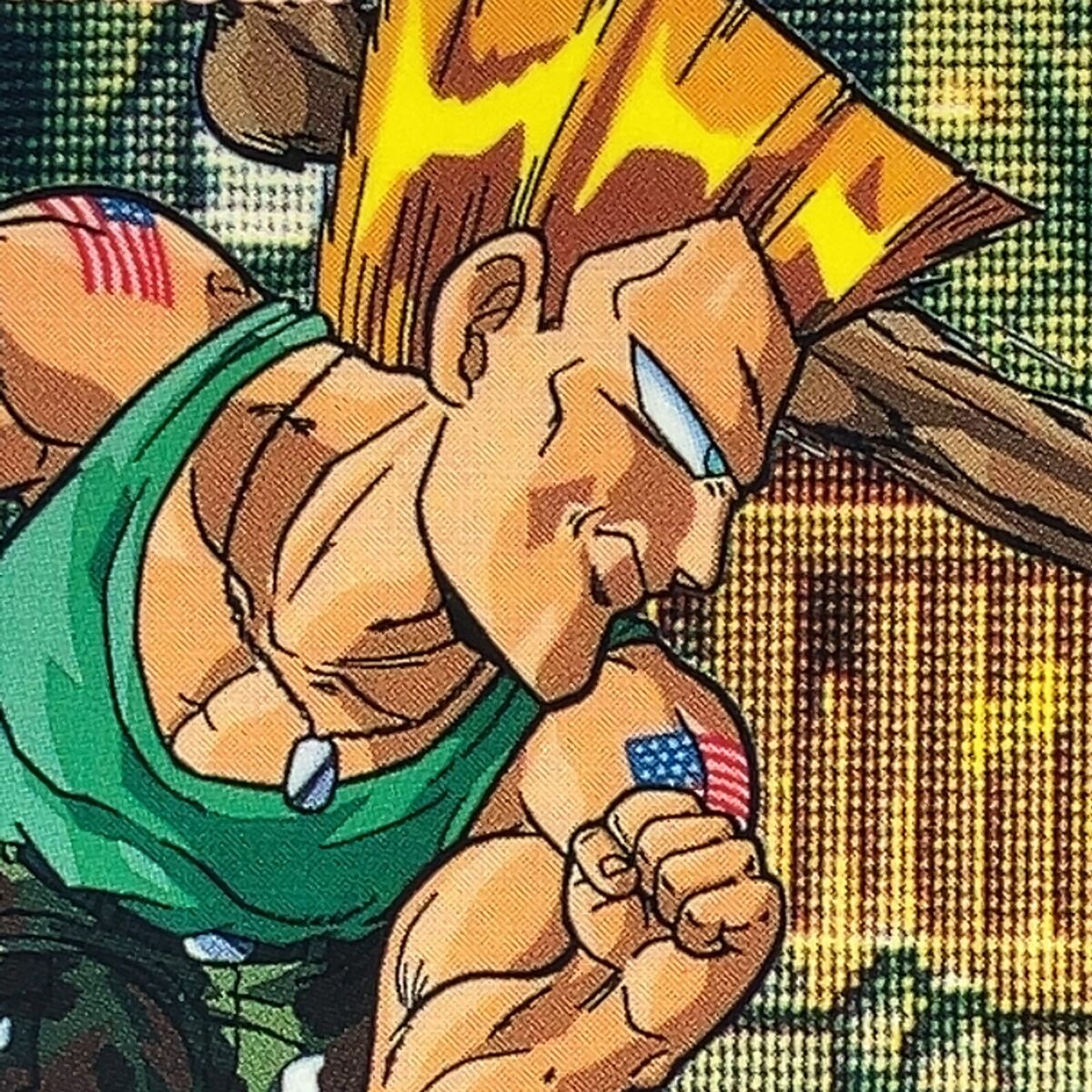 Guile Street Fighter Retro Japanese - NeatoShop