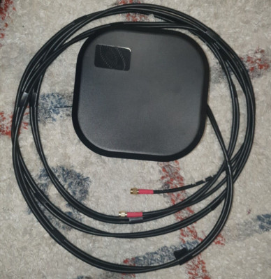 Taoglas Gemini LTE 4G MIMO 2x2 Antenna LMA100.A.BI.001 + 3M double antenna Cable