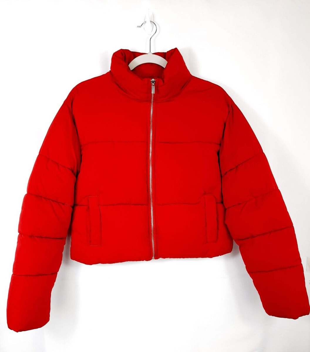 Urban Outfitters Women's Size XS Red Puffer Coat 20