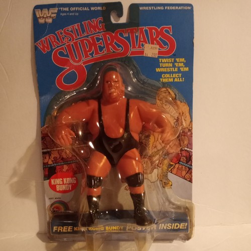 WWF Wrestling Superstars King Kong Bundy LJN MOC W...