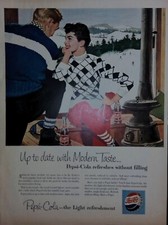 Pepsi Cola Print Adversement