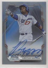 2019 Bowman Sterling Prospect Auto Cristian Santana #BSPA-CSA Auto nd3