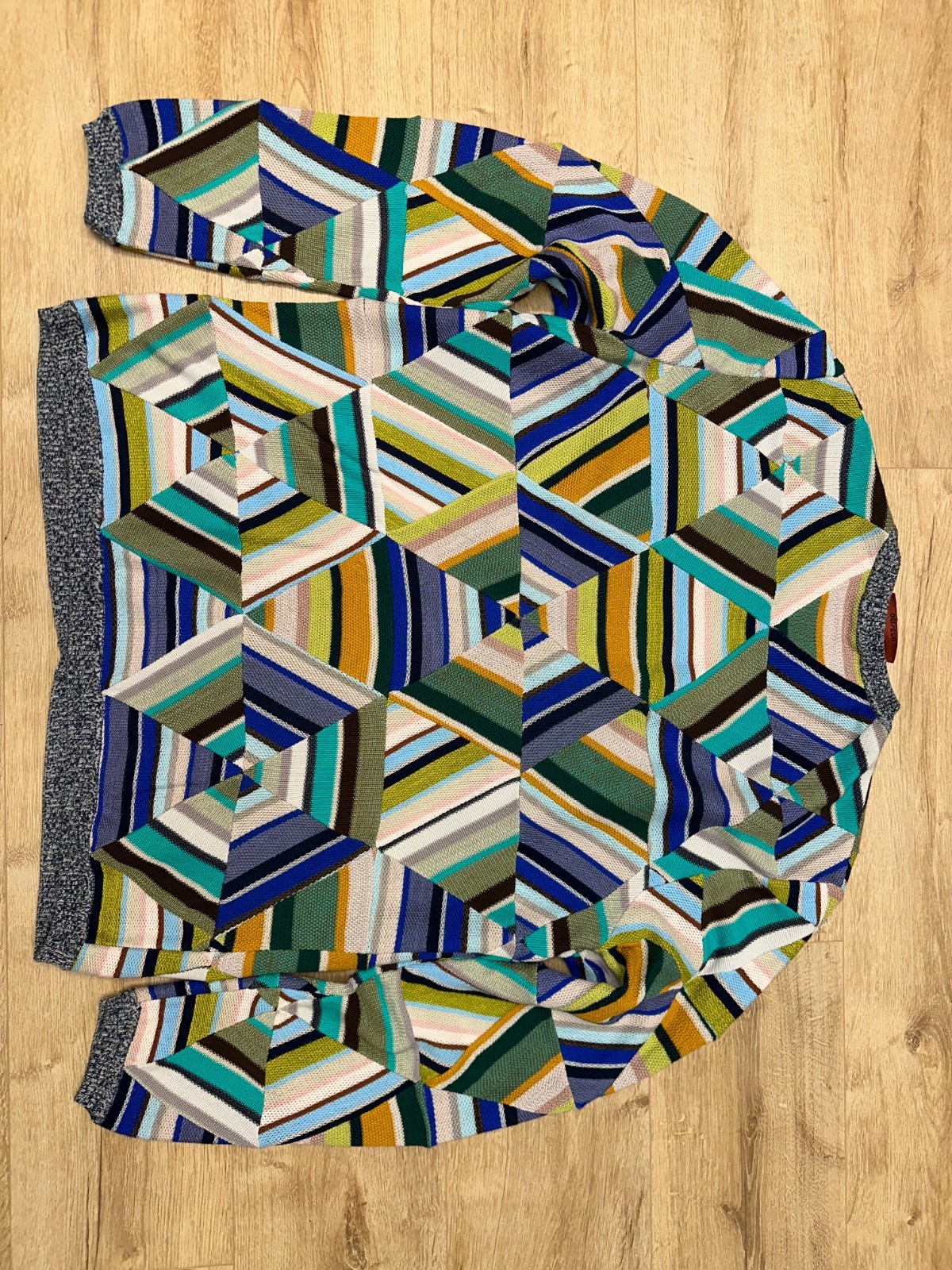 Missoni Limited Edition Patchwork Knit Cardigan I… - image 12