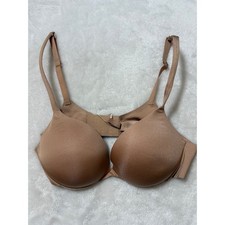 SKIMS Ultimate Push Up Plunge Bra Clay Brown BA-PLG-9214 Size 34A NWT