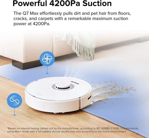 Roborock Q7 Max Saugroboter mit Wischfunktion & LiDAR Navigation - Bild 2 von 4