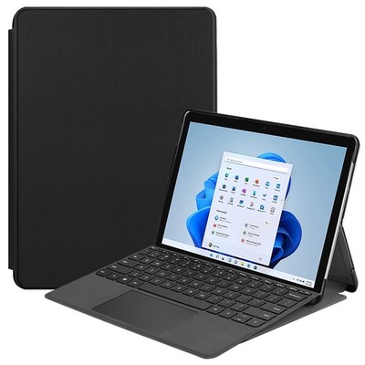Hülle für Microsoft Surface 8 Pro 13 Zoll Smart Cover Auto Sleep/Wake Schwarz