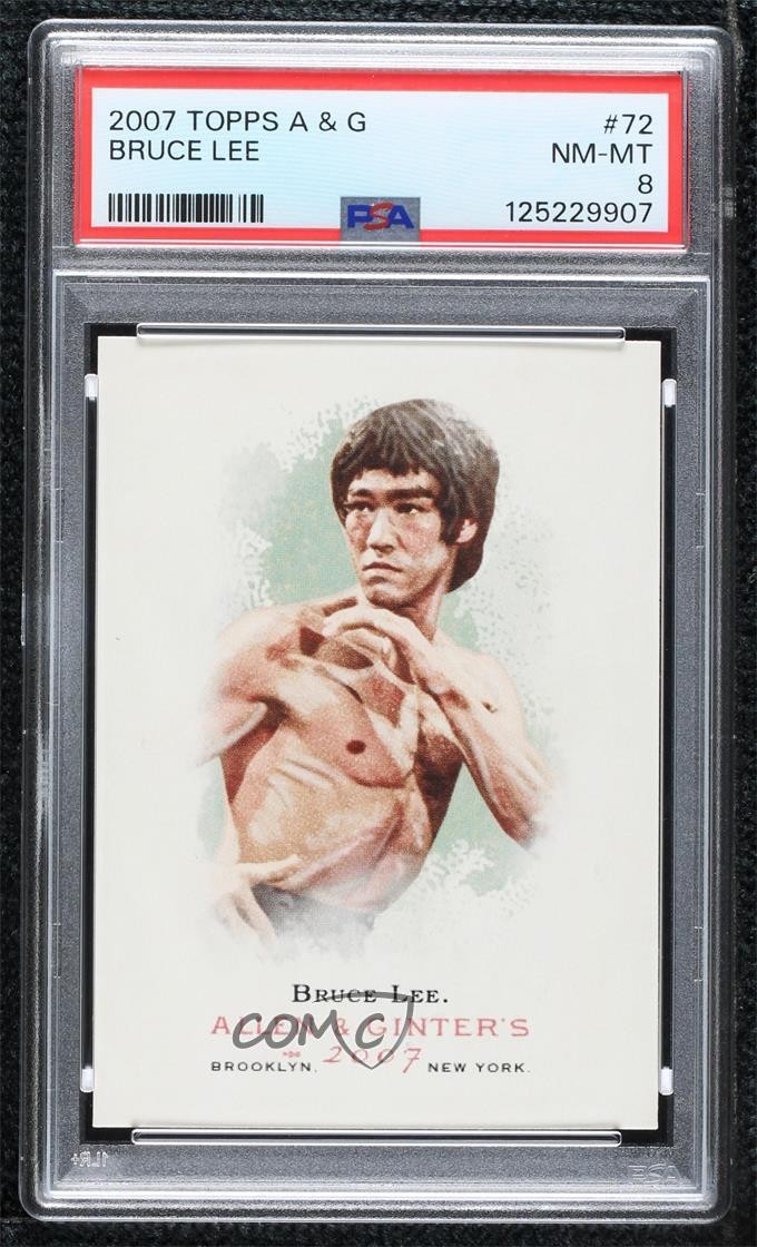 2007 Topps Allen & Ginter's Bruce Lee #72 PSA 8 8nf