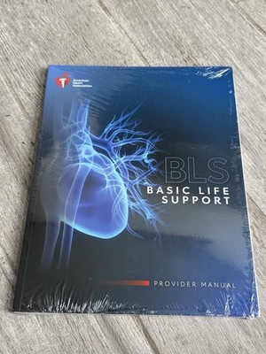   AHA BLS Basic Life Support Provider Manual 2020 CPR ECC NEW SEALED
