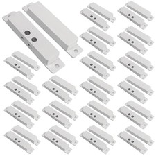 20 Sets NC Magnetic Contacts Window Door Sensor Surface-Mounted Reed Switch A...
