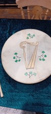 VINTAGE IRISH 18"  Bodhrán DRUM– HANDCRAFTED  TIPPERS