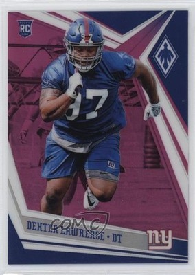 2019 Panini Phoenix Rookies Pink /199 Dexter Lawrence #160 Rookie RC 0q3