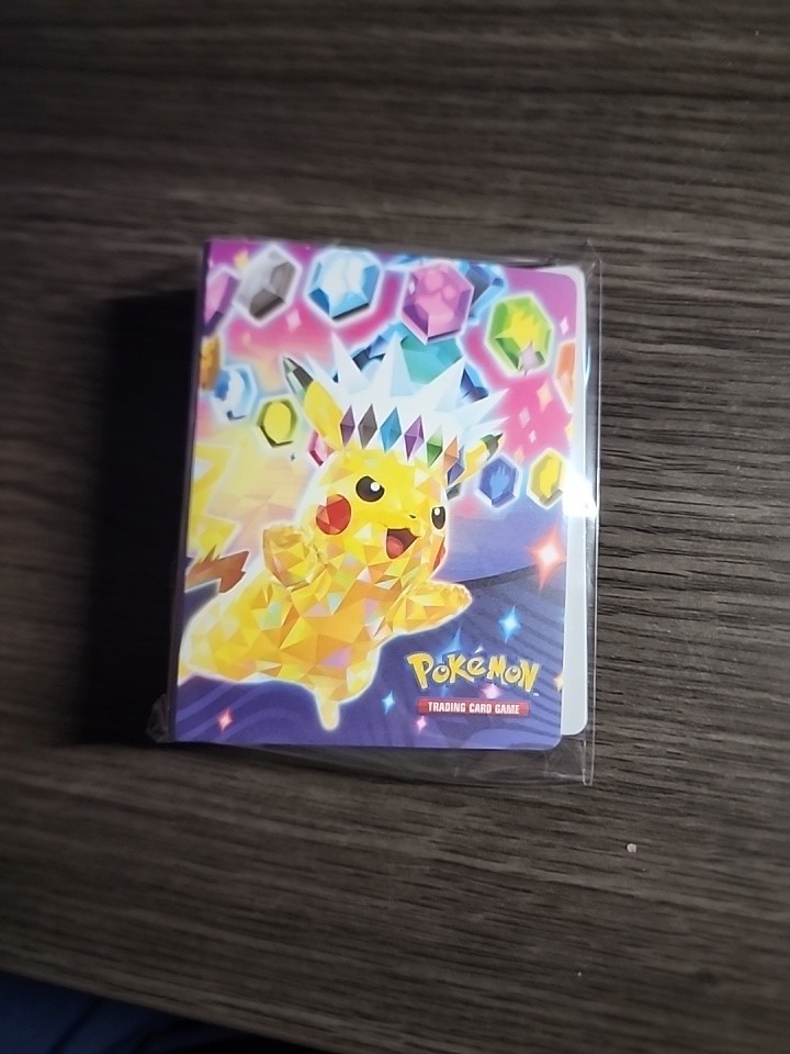 Pokemon TCG Mini Binder Portfolio Surging Sparks Pikachu 2024 SEALED