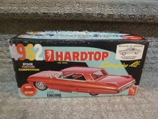 1962 Pontiac Tempest Hardtop Custom 3 In 1 Amt Model Kit 149 K-6022 New Rare