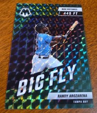2022 Panini Mosaic - Big Fly Randy Arozarena #BF-2 Green Mosaic Prizm