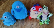 Juego de peluche Dreamworks Monsters vs Aliens (2) Bob Blob, Swamp Thing, Insectosaurus