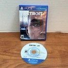Detroit: Become Human (Sony PlayStation 4, 2018) PS4