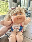 VTG 1996 Special Edition Cabbage Patch Swimming Olympikids Laurel Jerene Doll