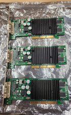 LOT OF 3 Genuine NVidia 16MB AGP Video Card for Dell Optiplex GX270 GX260 GX240