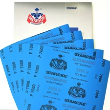 Matador Abrasive Wet or Dry Sandpaper 30 Sheet 7000 Grit 9"x11" Silicon Carbide